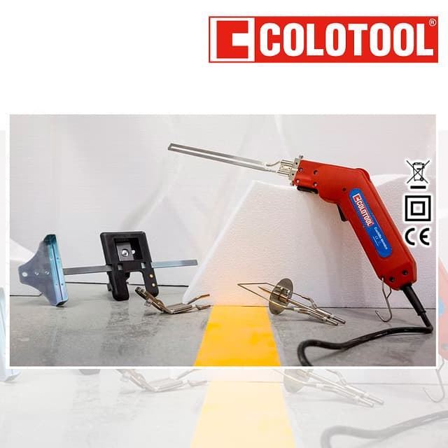 Kit Cuchillo Térmico 190W/200MM COLOTOOL Pro + 2 Cuchillas - Imagen 3