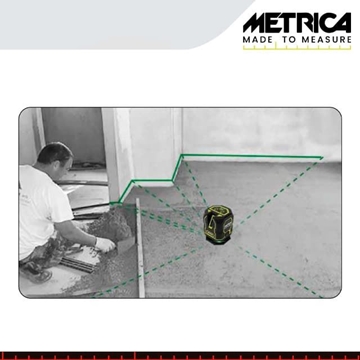 Láser MÉTRICA Ground 360º Green -Especial Suelos- - Imagen 2