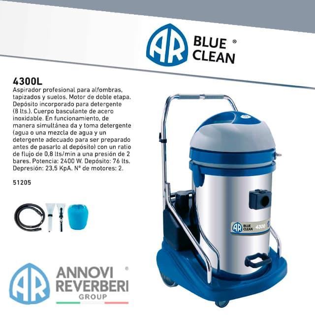 Lavamoquetas AR Blue Clean 4300L Agua Fría - Imagen 1