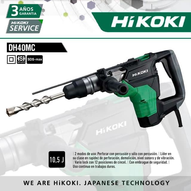 Martillo Combinado HIKOKI DH40MC WSZ 1100W - Imagen 1