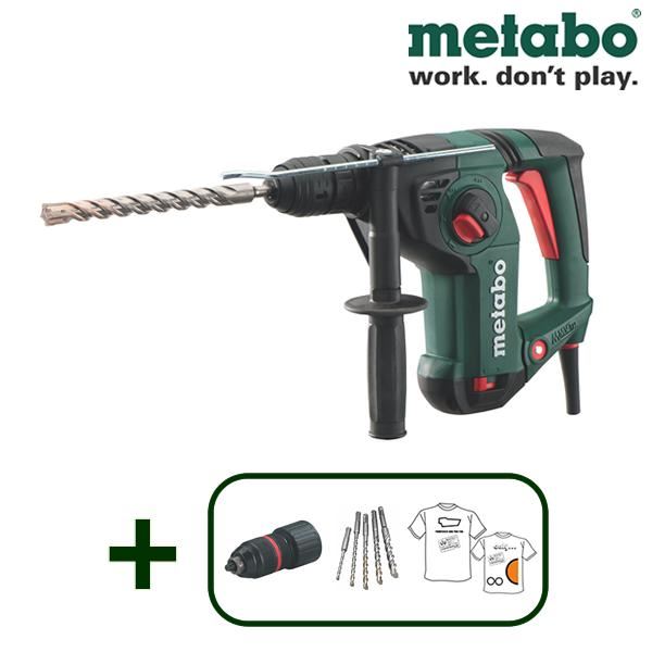 Martillo Combinado METABO KHE 3251 + SET Taladro - Imagen 1