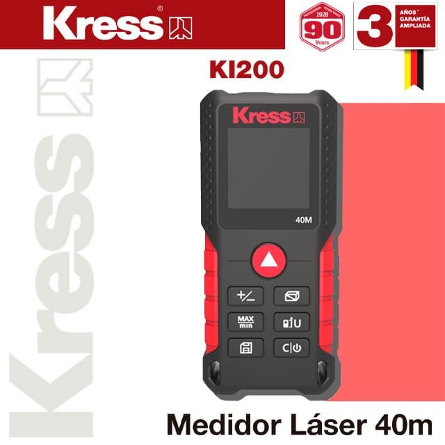 Medidor Láser KRESS KI200 40M Clase2 - Imagen 1