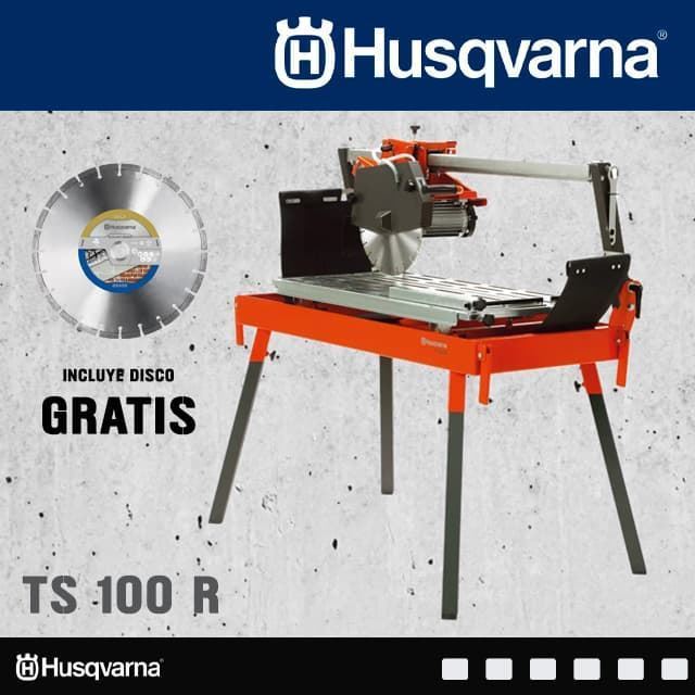 Mesa Cortadora de Mampostería HUSQVARNA TS 100 R + Disco GRATIS - Imagen 1