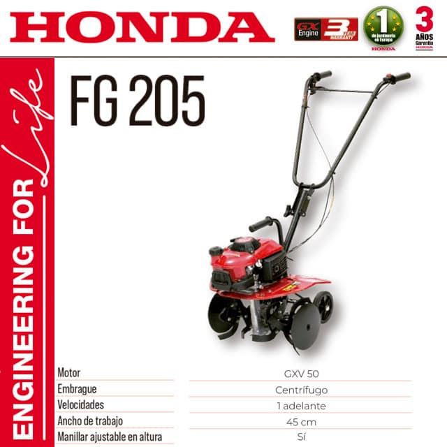 Motoazada de Jardín HONDA FG205 - Imagen 1