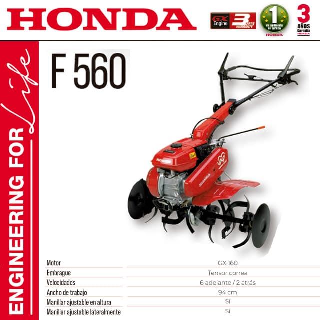 Motoazada HONDA F560 - Imagen 1