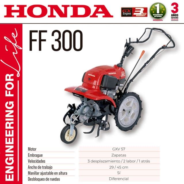 Motoazada HONDA FF300 - Imagen 1