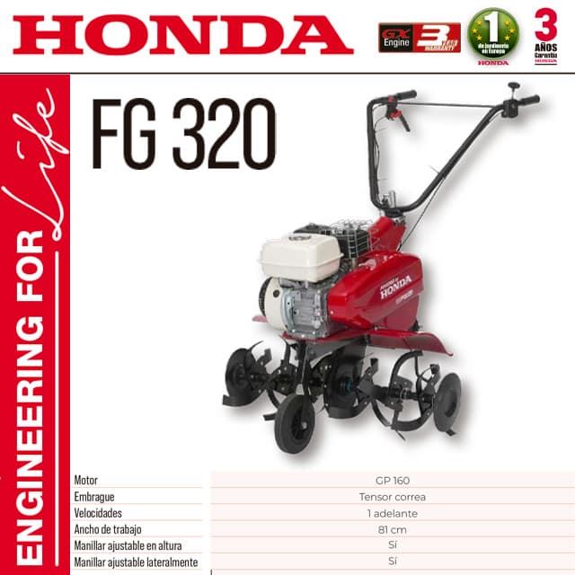 Motoazada HONDA FG320 - Imagen 1