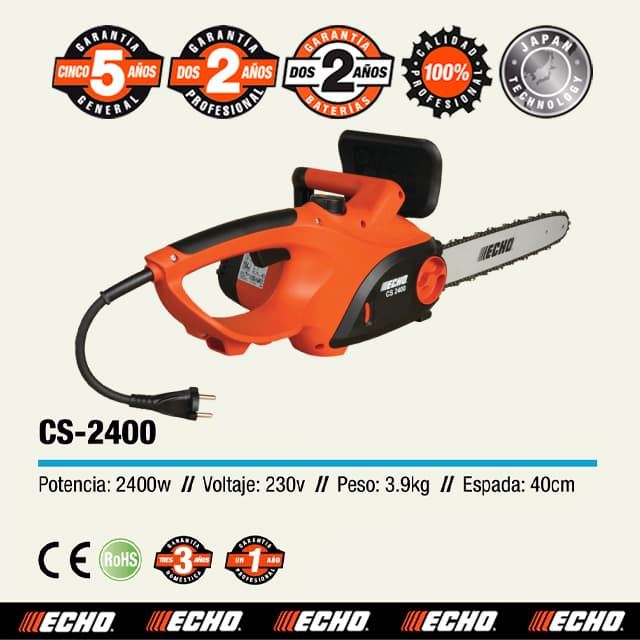 Motosierra ECHO CS 2400 40 TIENDA ONLINE Motosierra ECHO CS 2400 40 TIENDA ONLINE