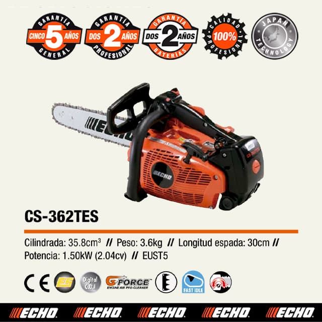 Motosierra Batería ECHO DCS-2500TC PRO* - TIENDA ONLINE