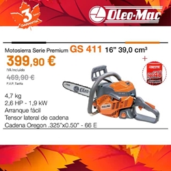 Motosierra OLEO-MAC GS 411 - Imagen 1