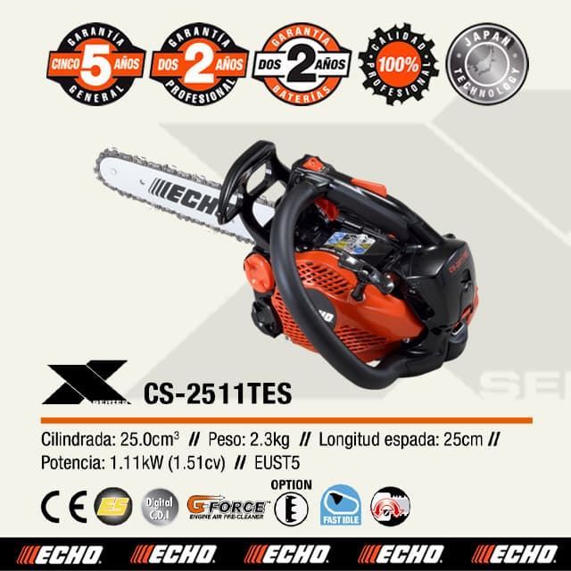 Motosierra Poda ECHO CS2511TES/25 - Imagen 1