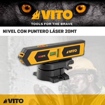 Nivel con Puntero Láser VITO RedEye 20M - Imagen 1