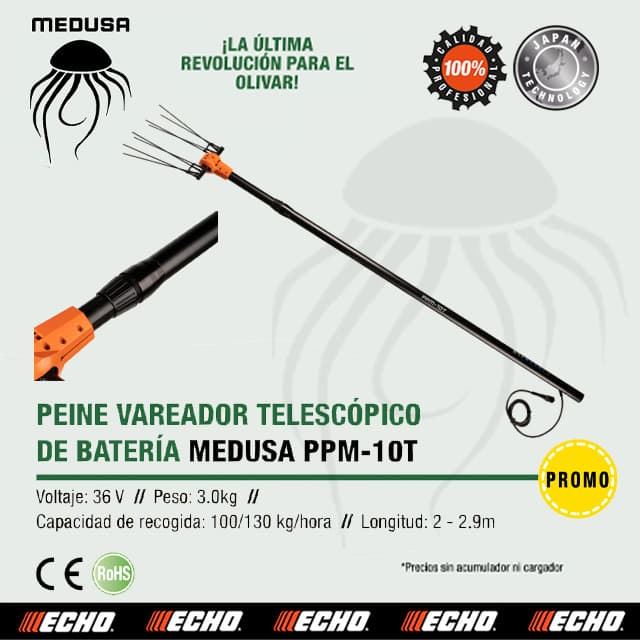 Peine Vareador Telescópico Batería MEDUSA PPM-10T* - Imagen 1