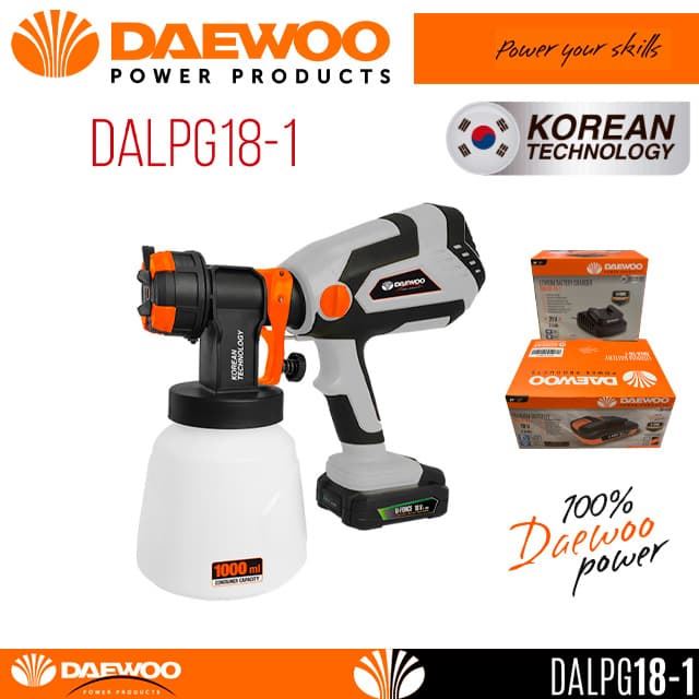 Pistola de Pintar a Batería DAEWOO DALPG18-1 - Imagen 1