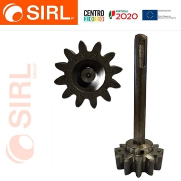 Piñón Hormigonera + Eje BP200 SIRL - Imagen 1