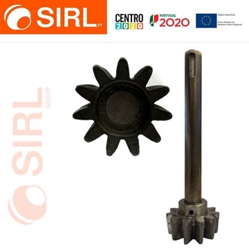 Piñón Hormigonera + Eje BP330/BP400 SIRL - Imagen 1