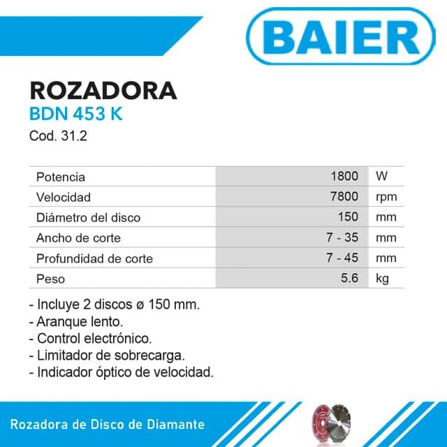 Rozadora de Discos BAIER BDN 453 - Imagen 2