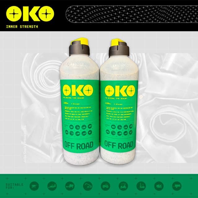 Sellador de Neumáticos Antipinchazos OKO Off Road 1.25L (2UDS) - Imagen 5