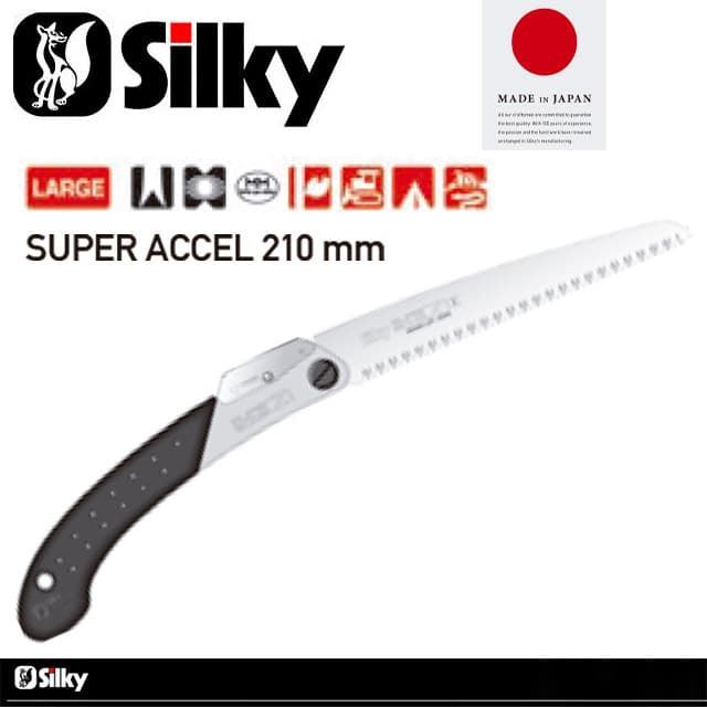 Serrucho Plegable SILKY Super Accel 210 - Imagen 1