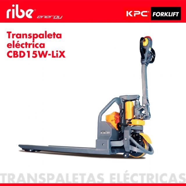 Transpaleta a Batería KPC Kipor CBD15W-LIX - Imagen 1