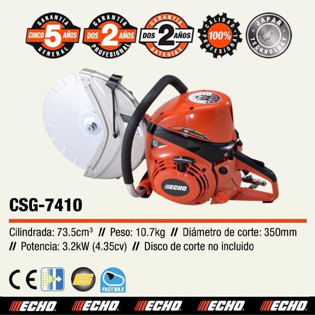 Tronzadora ECHO CSG-7410 - Imagen 1