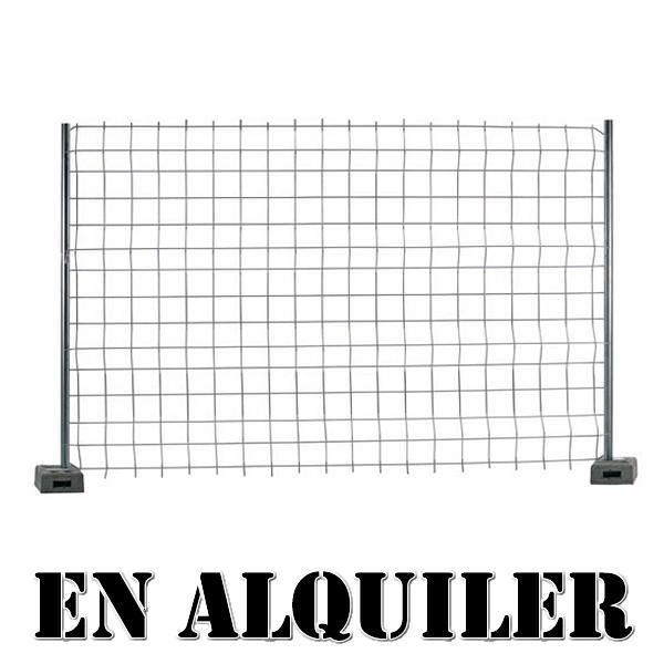 Vallas Metálicas Galvanizadas 3X2 EN ALQUILER - Imagen 1