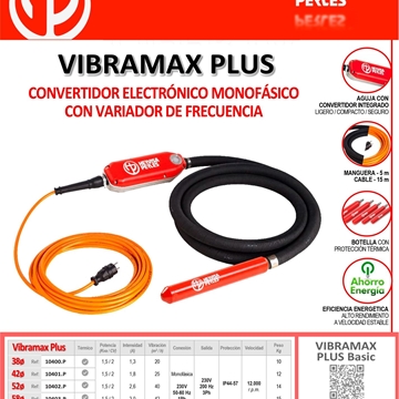 Vibrador Alta Frecuencia HERVISA PERLES Vibramax Plus 58 T - Imagen 2